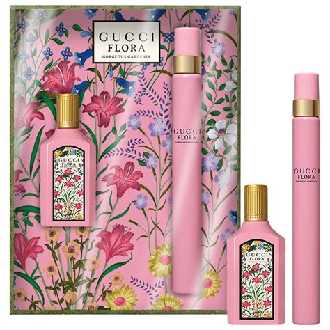 gucci mini fragrance gift set for women|Gucci flora gardenia gift set.